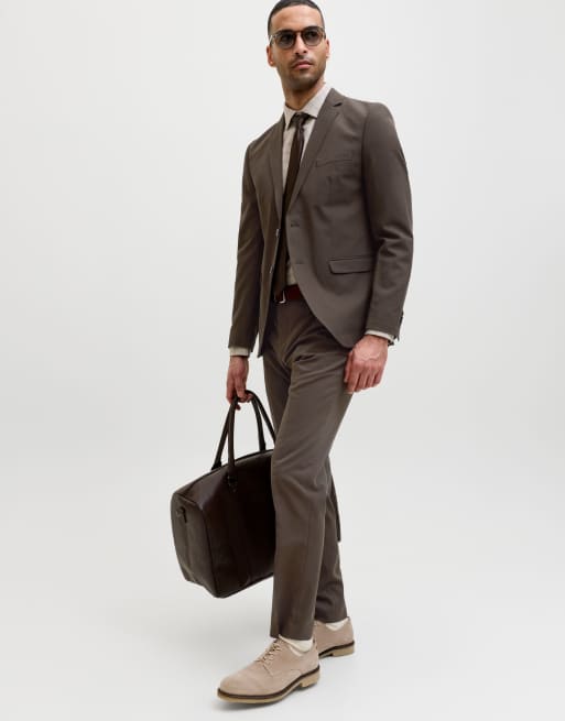 Jack & Jones einreihiger Blazer und Anzughose in delicioso, 6 von 7