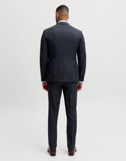 Jack & Jones einreihiger Blazer und Anzughose in Dunkelmarineblau, 2 von 7