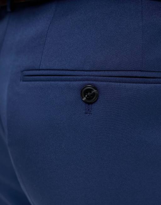 Jack & Jones einreihiger Blazer und Anzughose in Mittelblau, 4 von 7