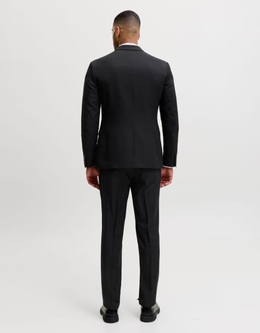 Jack & Jones einreihiger Blazer und Anzughose in Schwarz, 2 von 7