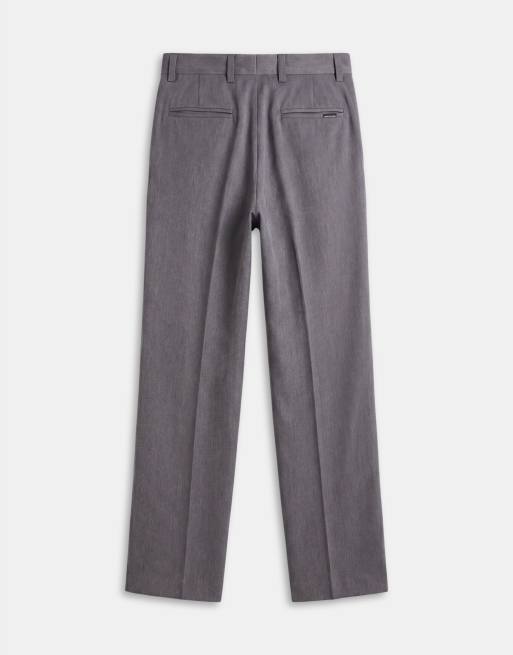Jack & Jones – Elegante, weit geschnittene Hose in Grau, 7 von 7
