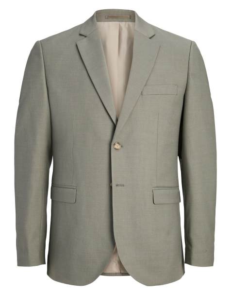 Jack & Jones enkelrijige blazer in rokerig olijfgroen - view 1