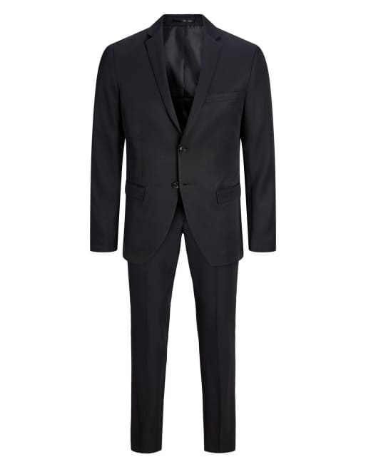 Jack & Jones enkelrijs blazer en broek in zwart, 7 van 7