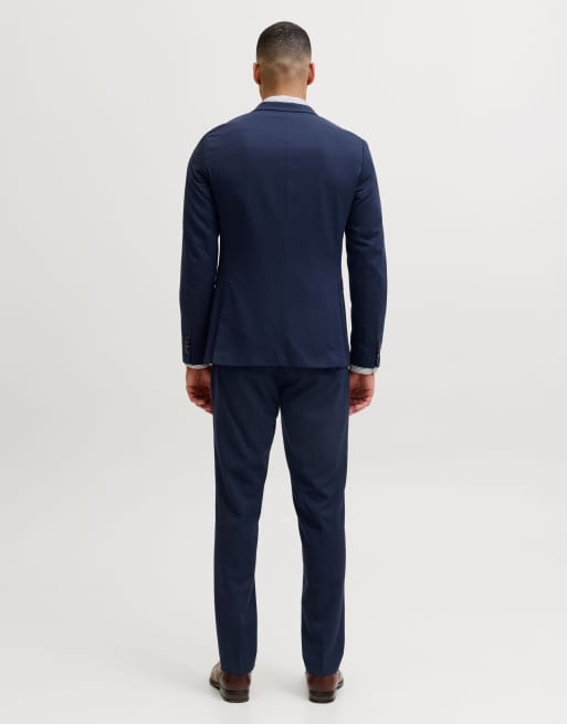 Jack & Jones enkeltknappet blazer i mørk navy, 2 af 7
