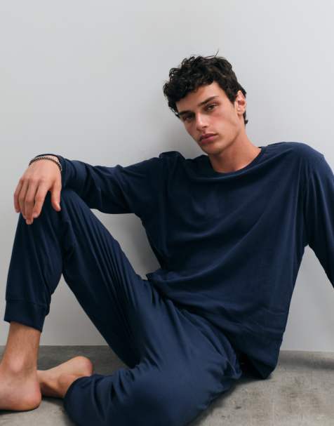 Jack & Jones ensemble de pyjama lounge bleu marine - view 1