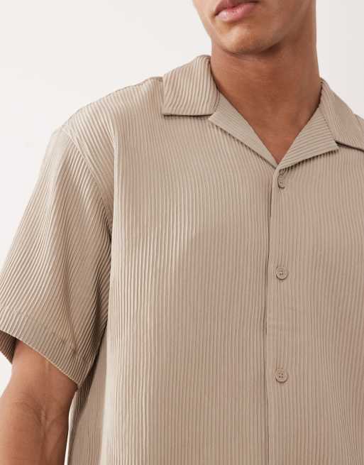 Jack & Jones - Ensemble décontracté avec chemise et short - Beige, 5 de 5