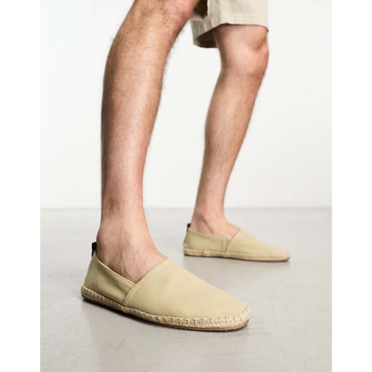 Jack Jones espadrille in beige ASOS