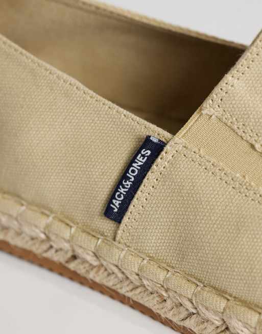 Jack & Jones - Espadrille-sandalen in beige, 2 van 4