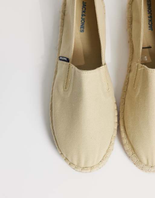 Jack & Jones - Espadrille-sandalen in beige, 3 van 4