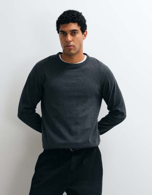 Jack & Jones Essential-Strickpullover in Dunkelgrau, 2 von 5