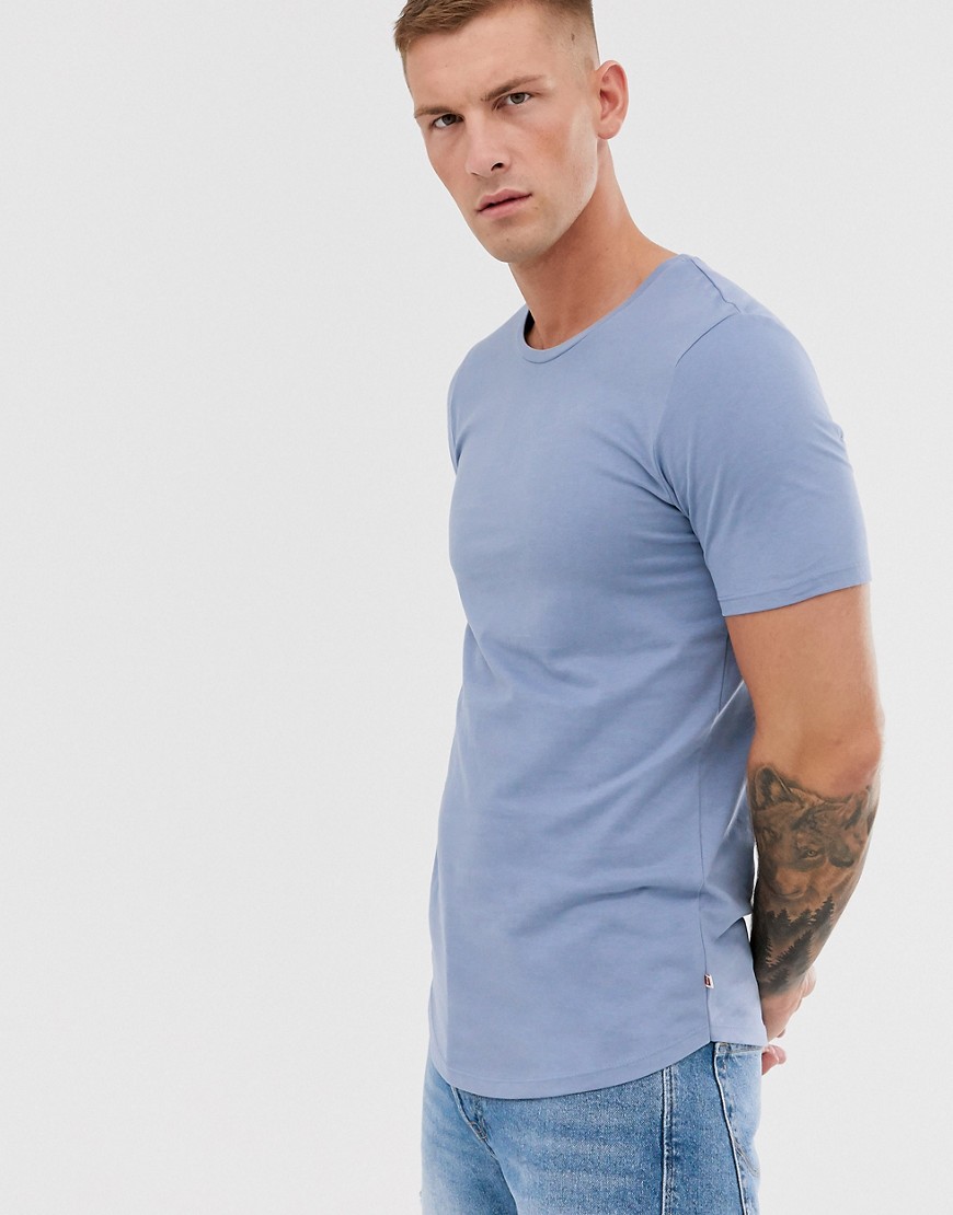 Jack & Jones – Essentials – Blå t-shirt