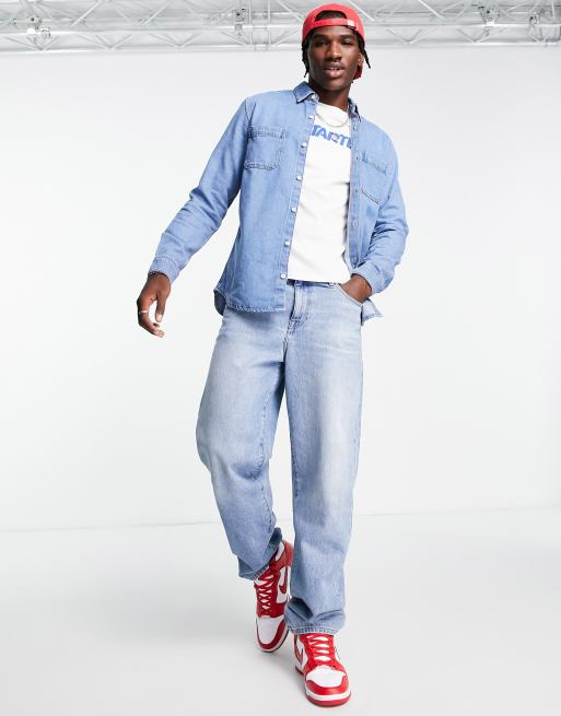Camicia jeans hotsell jack and jones
