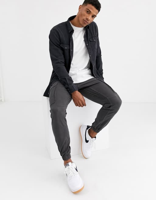 Jack & Jones - Essentials - Chemise en jean - Noir, 4 de 4