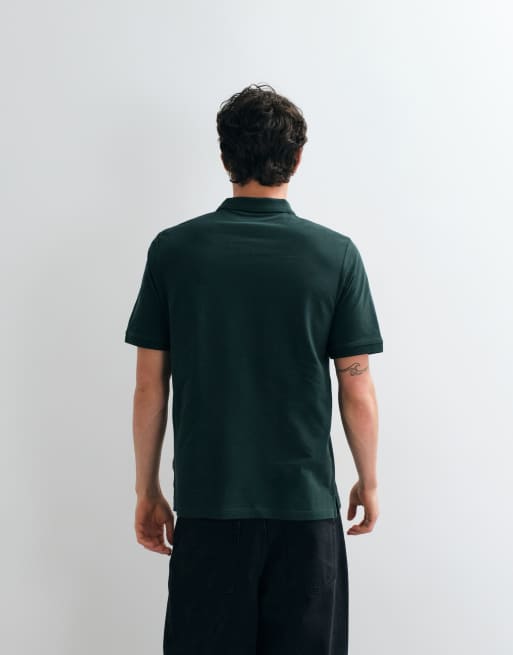 Jack & Jones Essentials – Ciemnozielona koszulka polo, 5 z 5