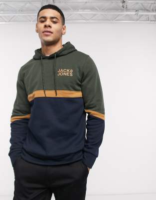 nike air overhead colourblock hoodie