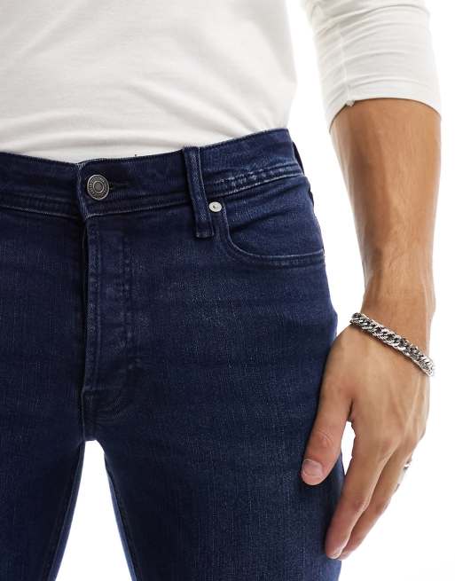 Jack & Jones - Essentials Glenn - Indigoblå jeans i slim fit , 4 af 5