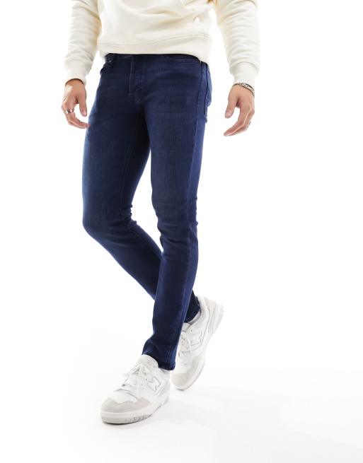 Jack & Jones Essentials Glenn slim fit jeans in indigo | ASOS