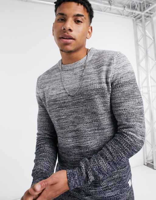 Jack & Jones Essentials jumper in grey fade | ASOS