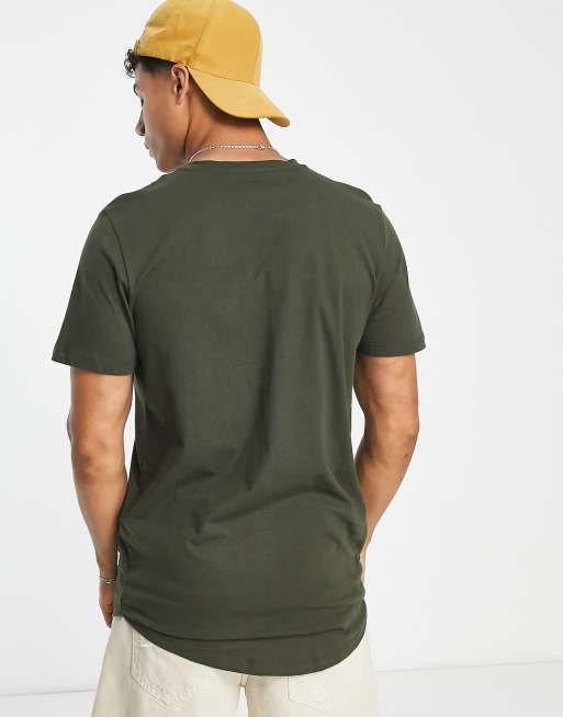 Jack Jones Essentials – Lang geschnittenes T-Shirt mit