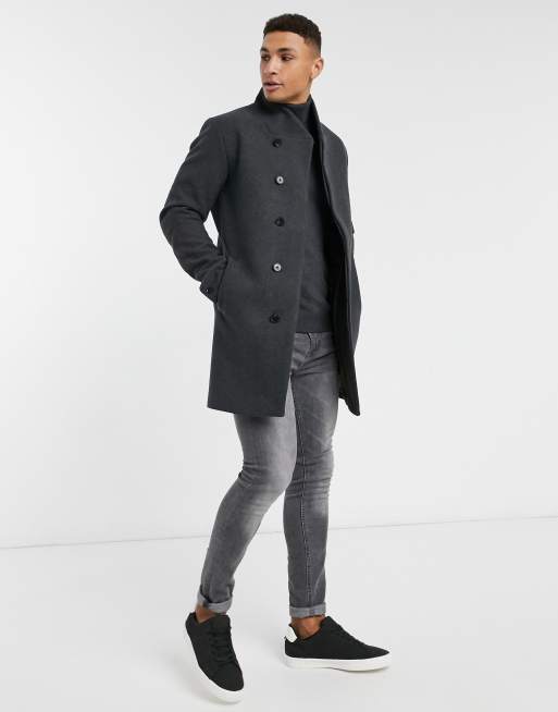 manteau laine jack and jones