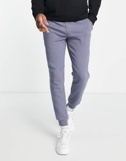 Jack & Jones Essentials – Niebieskie dopasowane joggersy 