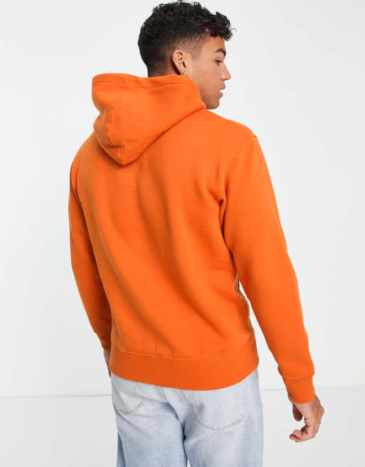 Jack and jones store hoodie orange