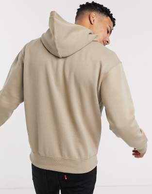 essential beige hoodie