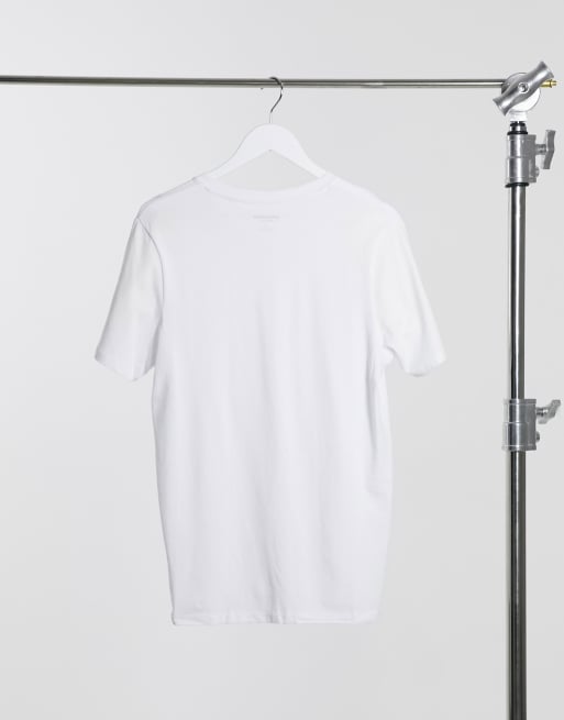 Jack & Jones - Essentials - Pakke med 2 par hvide t-shirts i slim fit med v-hals, 2 af 4