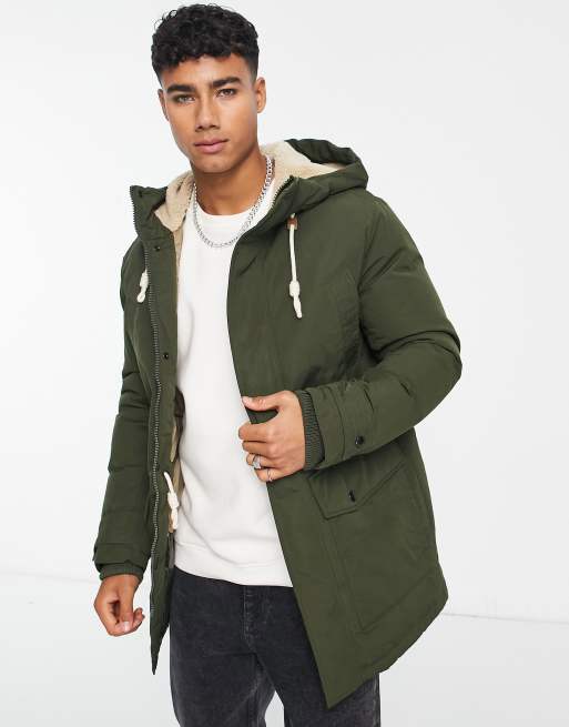 Fleece 2024 parka jackets