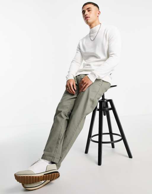 Jack & Jones Essentials - Pull col montant - Blanc, 4 de 4