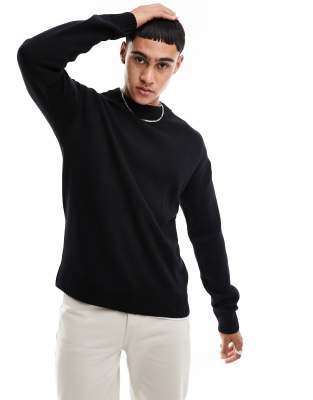 Pull JACK & JONES En Maille Printanière - Demi-Zip, Coupe Droite, Coton Et Coton Bio