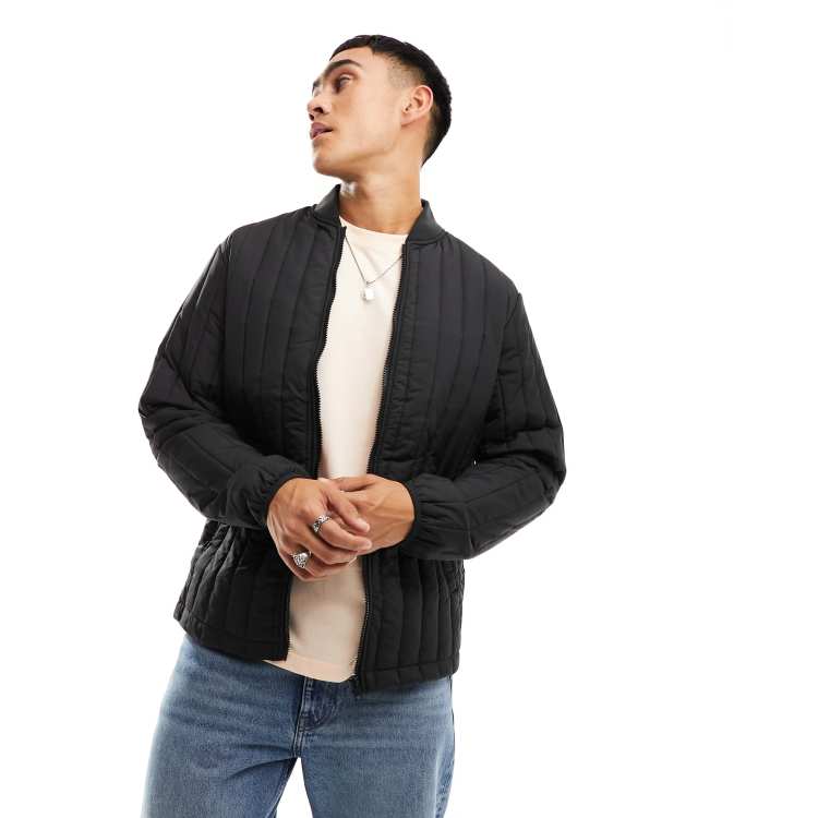 直販大セール 【BAON】Sate quilted padded jumper