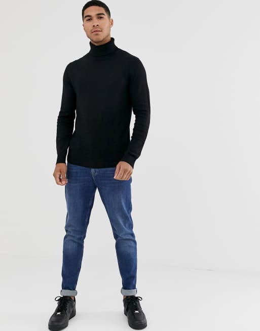 Jack & Jones – Essentials – Strickpullover mit Rollkragen, 4 von 4