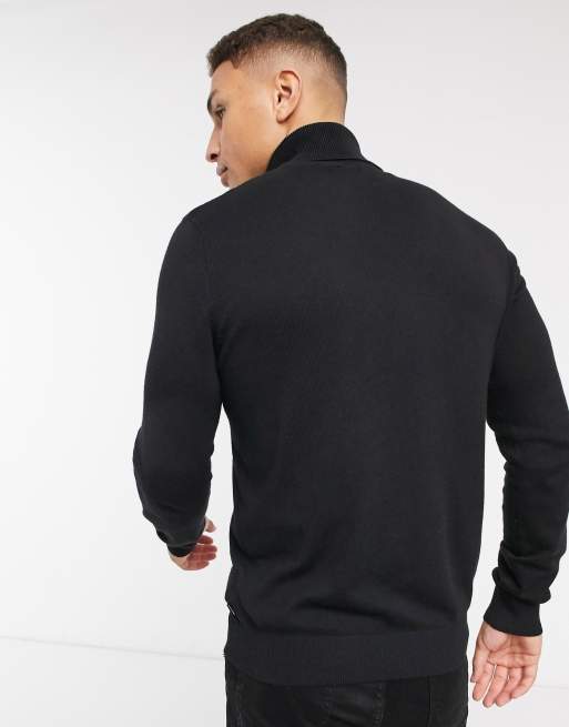 Jack & Jones Essentials – Svart polotröja, 2 av 4