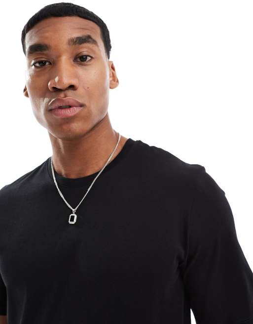 Jack & Jones Essentials – Svart t-shirt i bomull med rund halsringning , 2 av 4