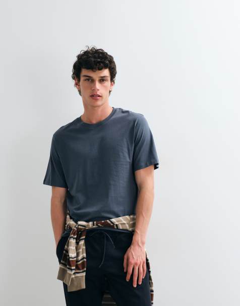 Jack & Jones - Essentials - T-shirt blu ardesia - view 1
