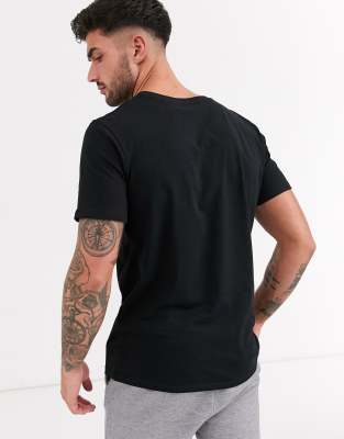 T-shirt con logo sul petto nera-Nero - Jack&Jones T-shirt donna  - immagine2