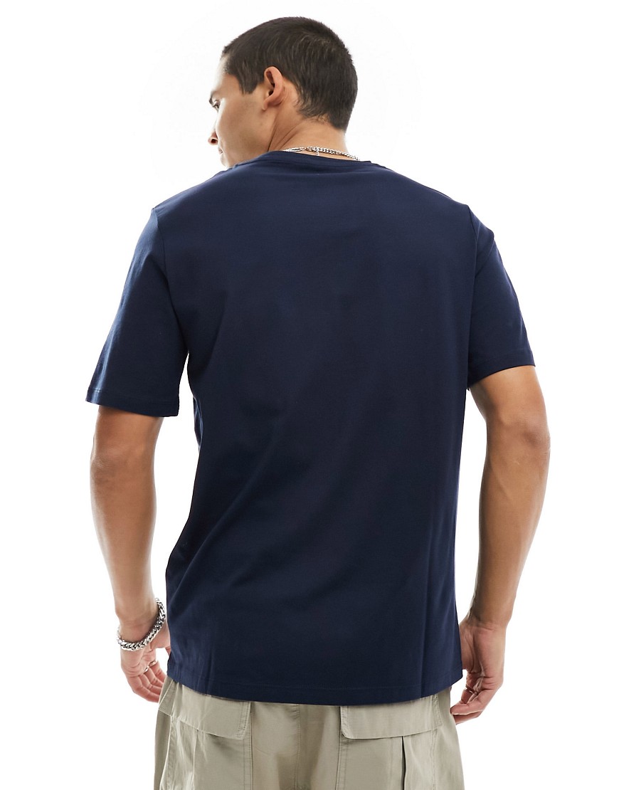 T-shirt girocollo in cotone, colore blu navy - NAVY - Jack&Jones T-shirt donna  - immagine1