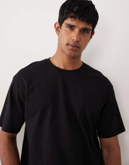 Jack & Jones essentials t-shirt in black, 3 of 5