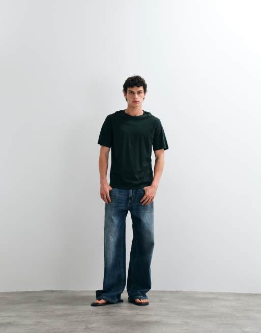 Jack & Jones - Essentials - T-shirt in bosgroen, 3 van 5