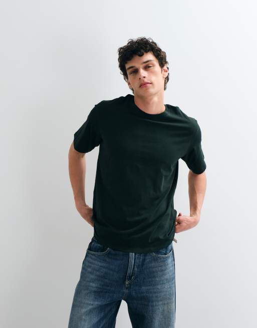 Jack & Jones - Essentials - T-shirt in bosgroen, 4 van 5