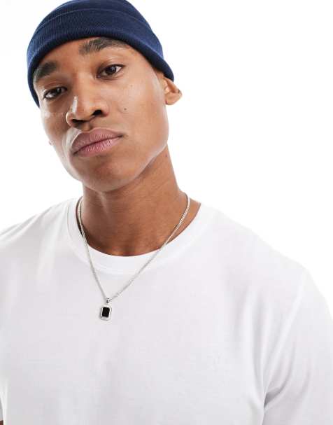 Jack & Jones essentials t-shirt med rund halsringning i vitt - view 1