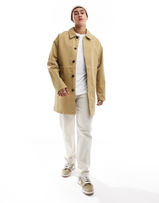 Jack & Jones Essentials trench in beige 