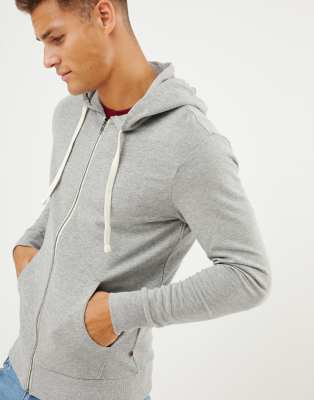 jack jones zip up hoodie