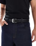 [Jack & Jones] Jack & Jones faux leather belt in black 90 cm Black