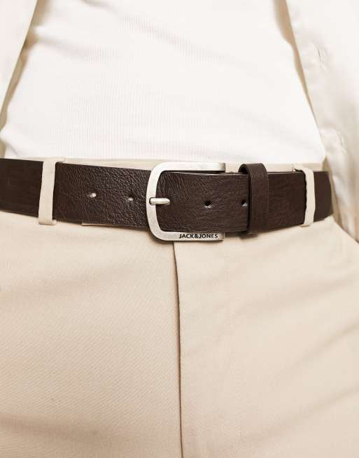 Artificial Leather Tan Belts for men