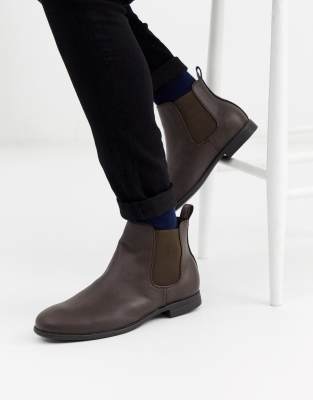 non leather chelsea boots