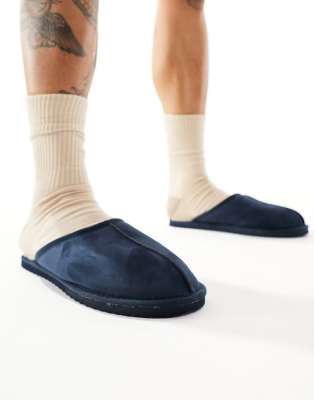 JACK&JONES JFWMARK Mocassins Bateau - Navy Blazer, Semelle Caoutchouc, Intérieur Non Doublé, Facile à Enfiler