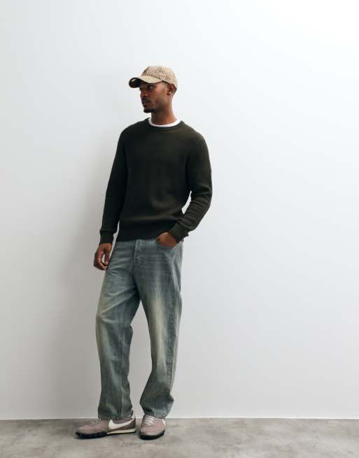 Jack & Jones Feinstrickpullover in Olivgrün, 2 von 10