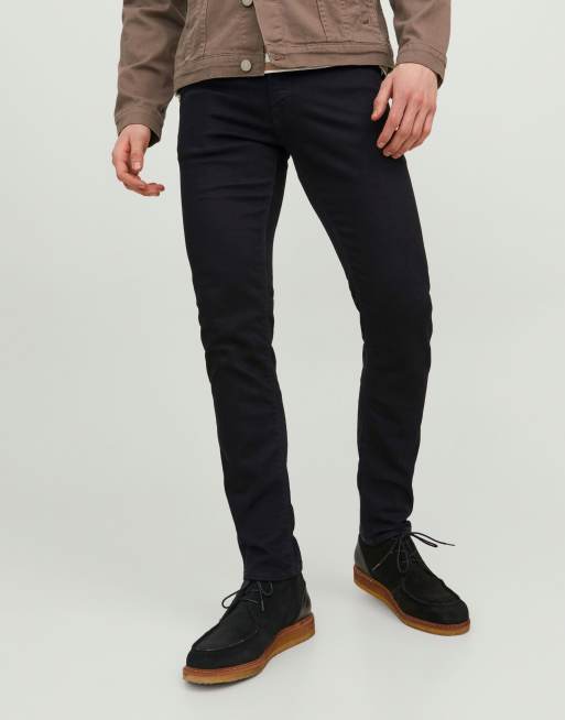 Jack & Jones – Felix – Svarta skinny jeans